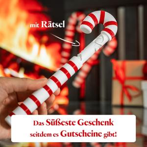 candy cane gift box riddle