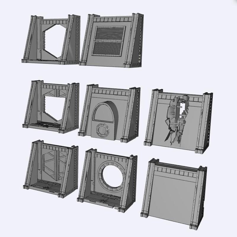 Industrial Gothic Medium Outer Wall Collection