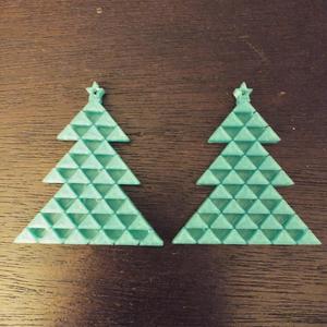 Christmas Tree Earrings