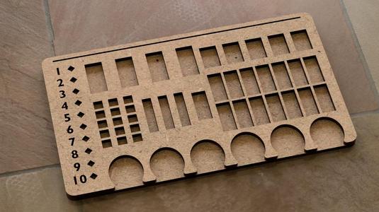Settlers of Catan Organizer, Laser Cut