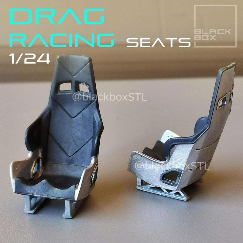 Drag Racing Seat FOR DIECAST AND MODELKITS 1-24th