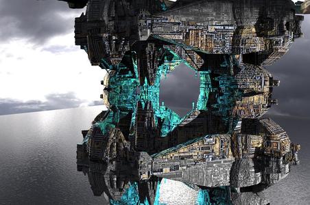 Loki Tower cube Sci-Fi kit bash