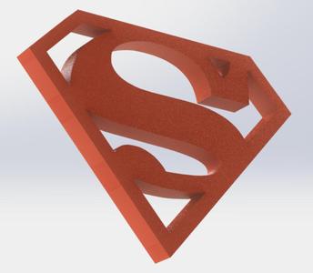 Superman keychain