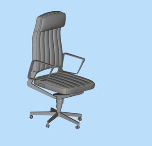 Gaming chair, office chair, decorative chair, 1/64 scene digital model