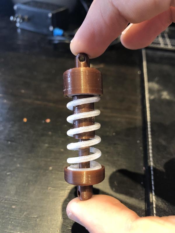 3D Printed Coil-Over Shocks