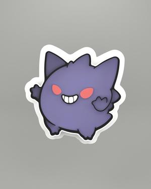 Gengar Pokemon Cookie cutter