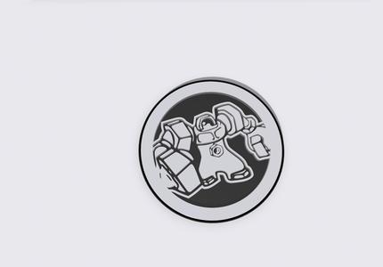 Melmetal Pokemon TCG coin