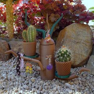 Flower pot, jelewery holder