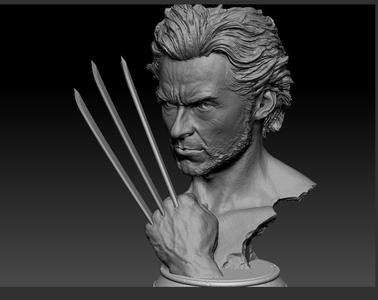 Wolverine Logan Bust