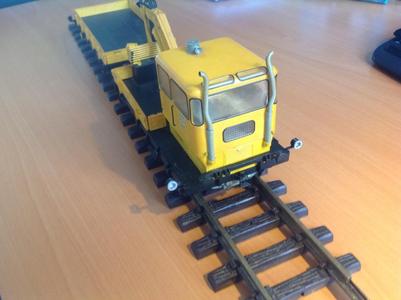 Replacement LAMPS & DRAWBAR compatible with Märklin (Hübner)  Rottenkraftwagen 5739 / 5740 - Gauge 1 / 1:32
