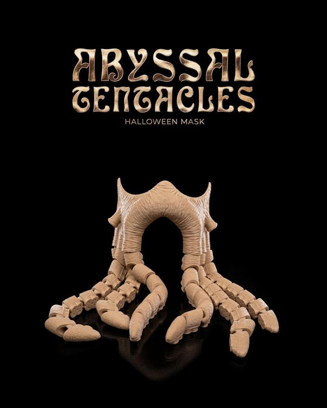 Abyssal Tentacles Halloween Mask