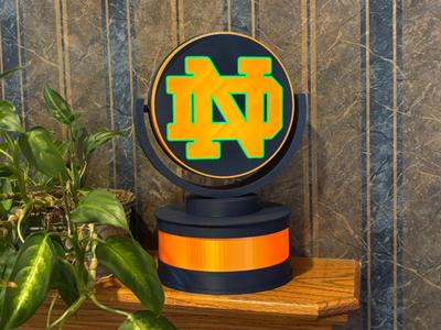 Double Sided Lightbox Display Stand / Lighted Base