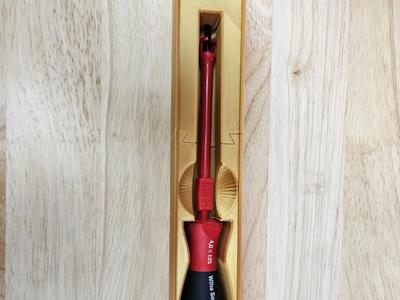 Wiha Flathead Holding Screwdriver Gridfinity