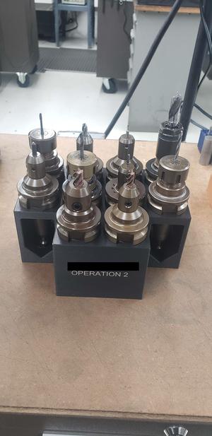 BT30 Tool Holder Storage