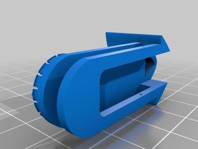 Instadose dosimeter clip body