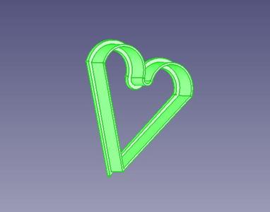 love cookie cutter