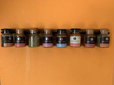 Spice Rack Ankerkraut Wall Bracket for 2 or 3 Glasses