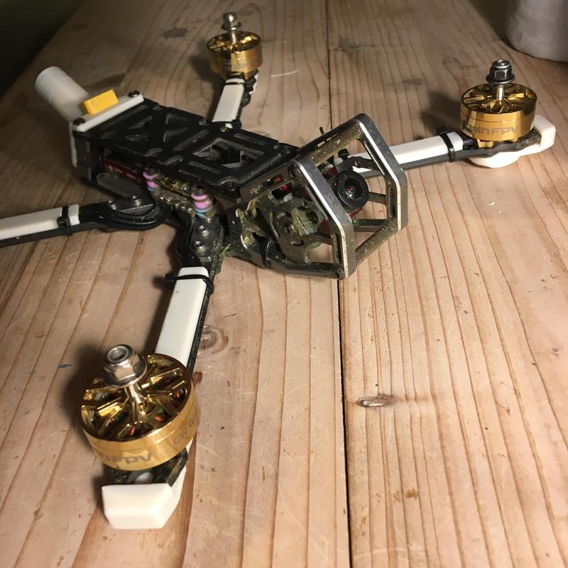 AlfaRC Chameleon frame printed parts