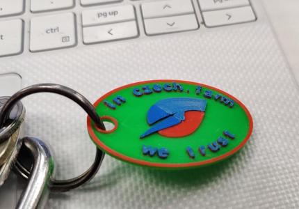 Czech.Farm logo key dongle
