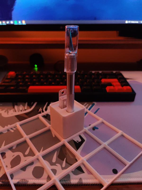 Gridfinity Craftright Precision Craft Knife Holder 1x1x6