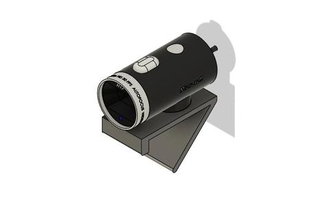 Display mount for Microsoft LifeCam HD