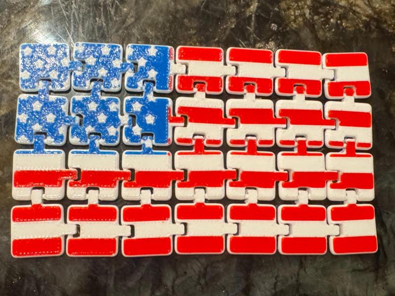 USA Flag Fidget toy - Ol' Glory in your hand