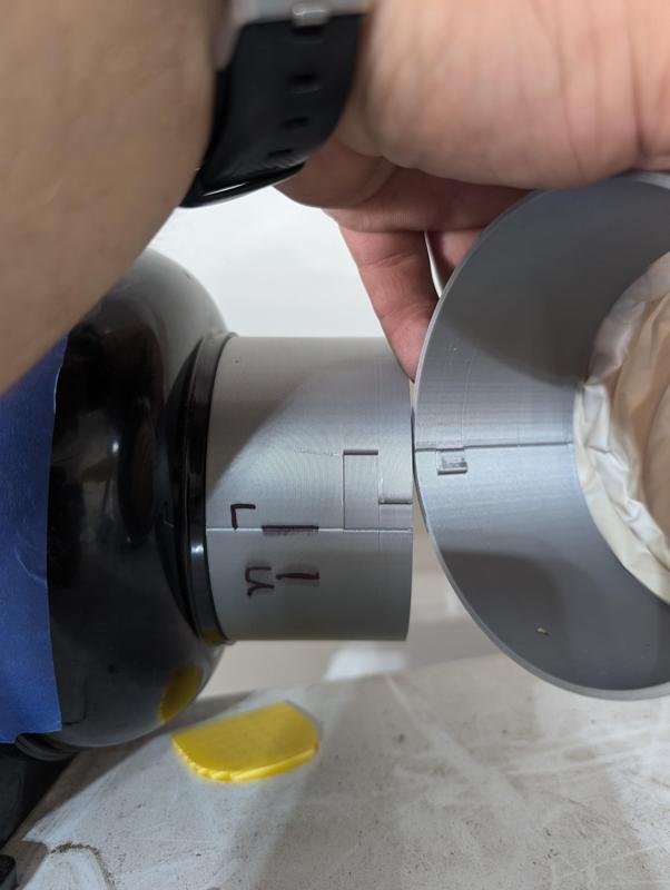 Slide lock- 4 inch quick hose disconnect