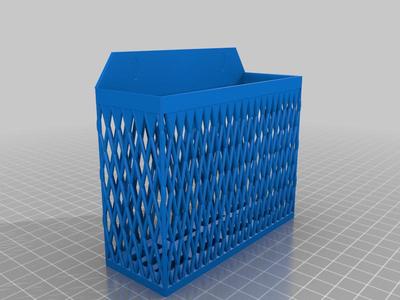 Cabinet door bin
