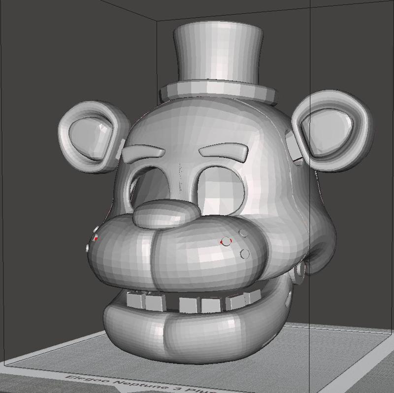 Freddy Fazbear Head Mask for Cosplays