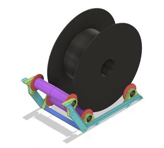 Roller spool holder 3kg