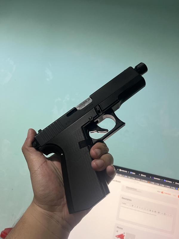 airsoft WE glock internal cut