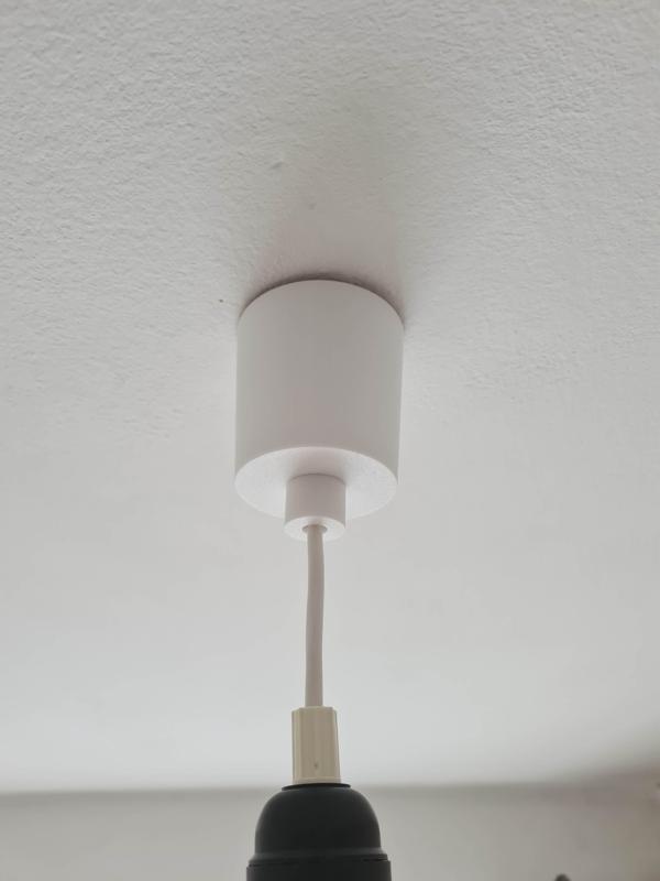 Single mount lamp canopy