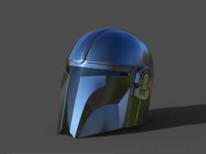 Mandalorian Helmet for 220mm bed (Remix)