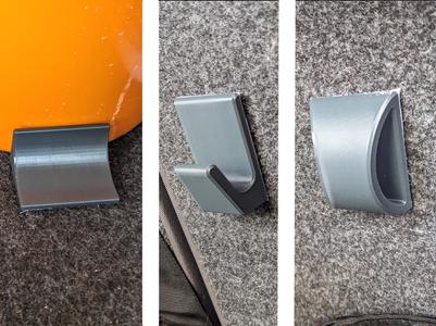 Various velcro storage aids