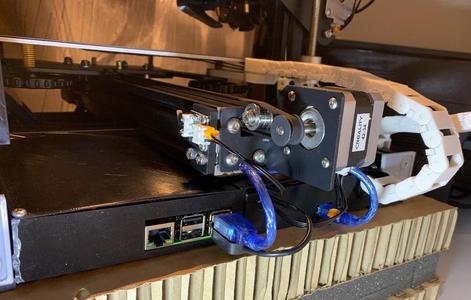 Ender 3 Pro rear electronic case