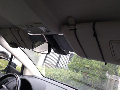 Car sunvisor extension
