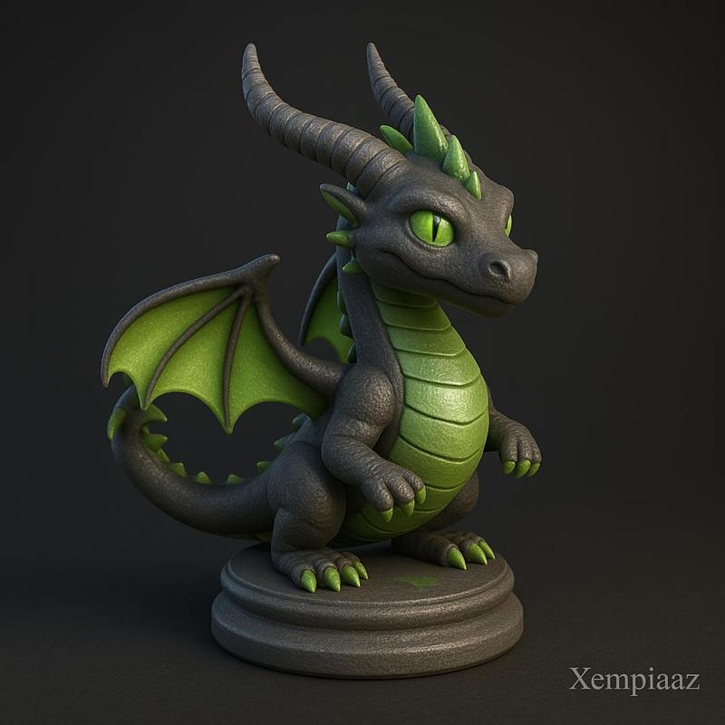 Anime Dragon Chess Set Ancient Spirits