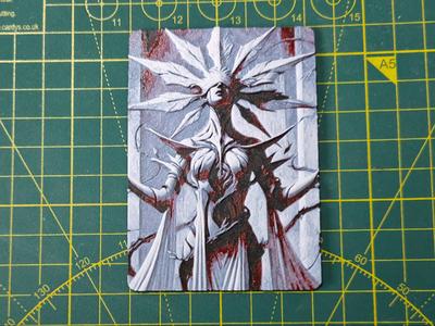 MTG Commander Deck Box inlay Phyrexian Hueforge