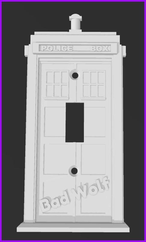 TARDIS - Bad Wolf - Switch Cover