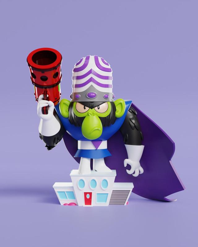 Mojo Jojo - the powerpuff girls