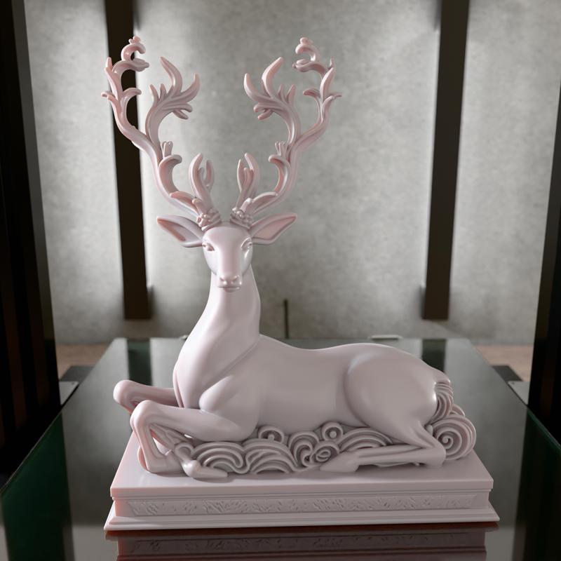 Deer Sculpture
