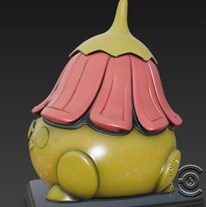 Shy Bloom Frog - The Garden Guardian