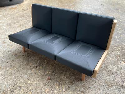 Trienna Sofa by Carl Gustaf Hiort, Finland, 1950s