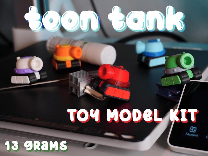 Toon Tank - Model Kit