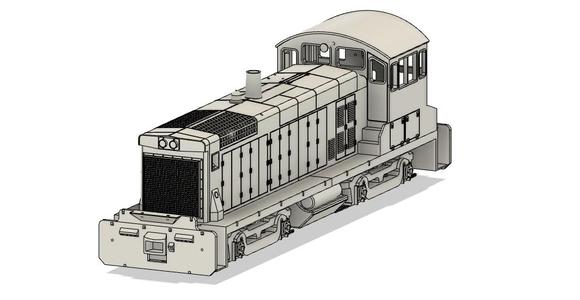 OpenRailway EMD SW1001 1:32 Scale Gauge 1 