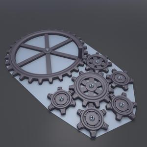 Snap Together Mechanical Gears