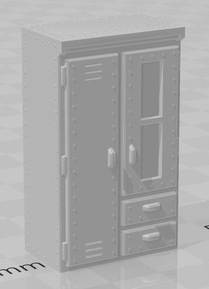Science Fiction - Locker - Stone Skull Studios