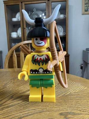 Islander, Male Brick MegaFigure (5:1 Scale)