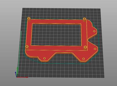 Duender Base Case Control Board Mount for Octopus V1.1