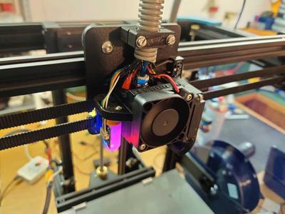 Ender 6 Shroud with BLTouch mount